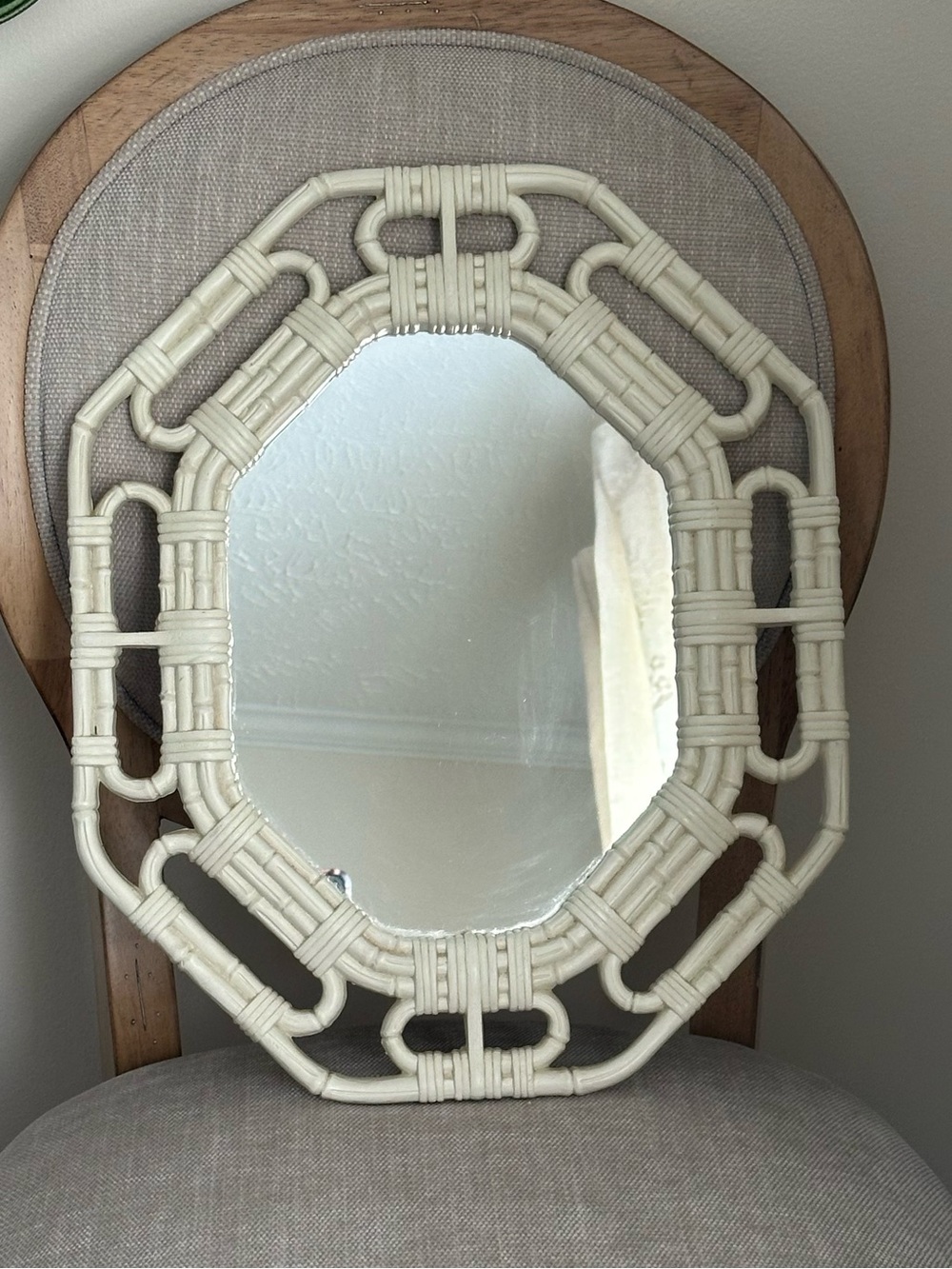 Vintage Home Interiors Bamboo Style Wall Mirror